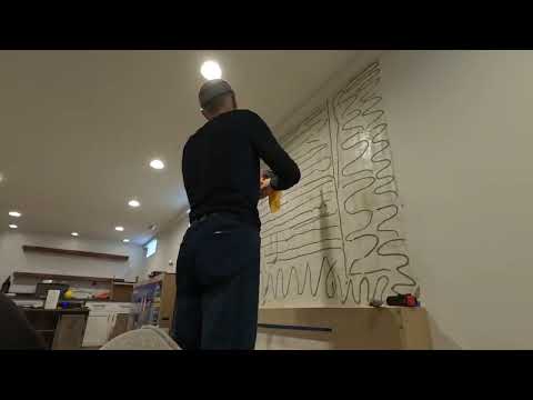Marble & Slat Media Wall Timelapse — Chicago, IL